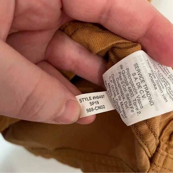 Madewell Southlake Military Jacket Dark Sahara Size 2X - Picture 10 of 10